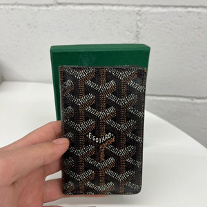 [정품] 고야드 생피에르 카드지갑 블랙