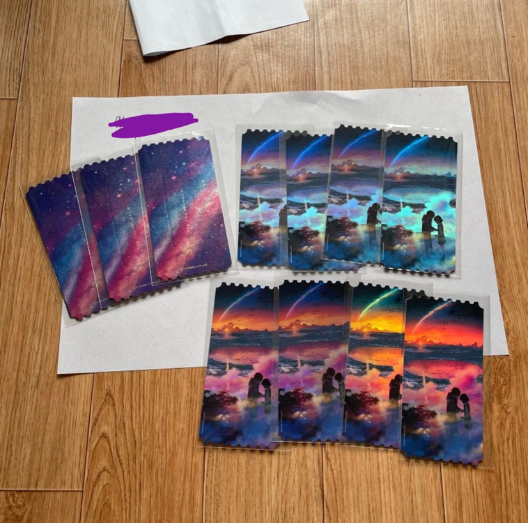 스즈메의 문단속 어서와요 포스터+L홀더파일 3주차특전 아트카드필름마크오티 이미지