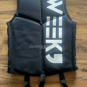 위크나인(WEEK9) 라이프 베스트 워크자켓 구명조끼 100kg 사이즈 판매합니다