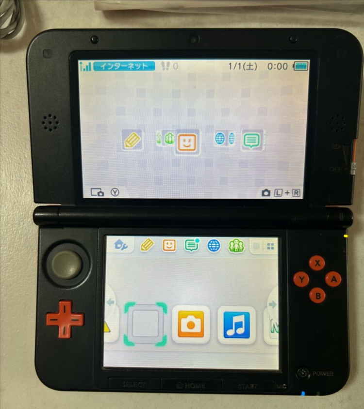 닌텐도 3DSXL (3DSLL) 한정판 오렌지 블랙 세트 이미지