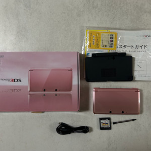 닌텐도 3DS 풀박스세트 (충전기, 게임칩 포함)