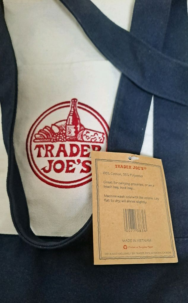 트레이더조 에코백 라지 새제품 이미지