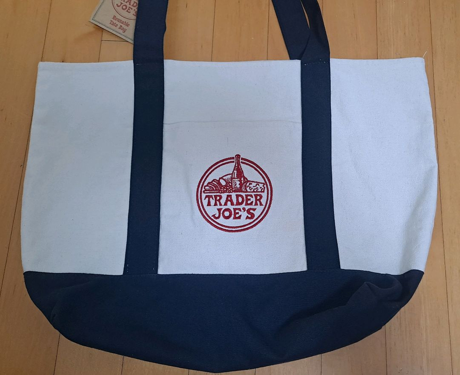 트레이더조 에코백 라지 새제품 이미지