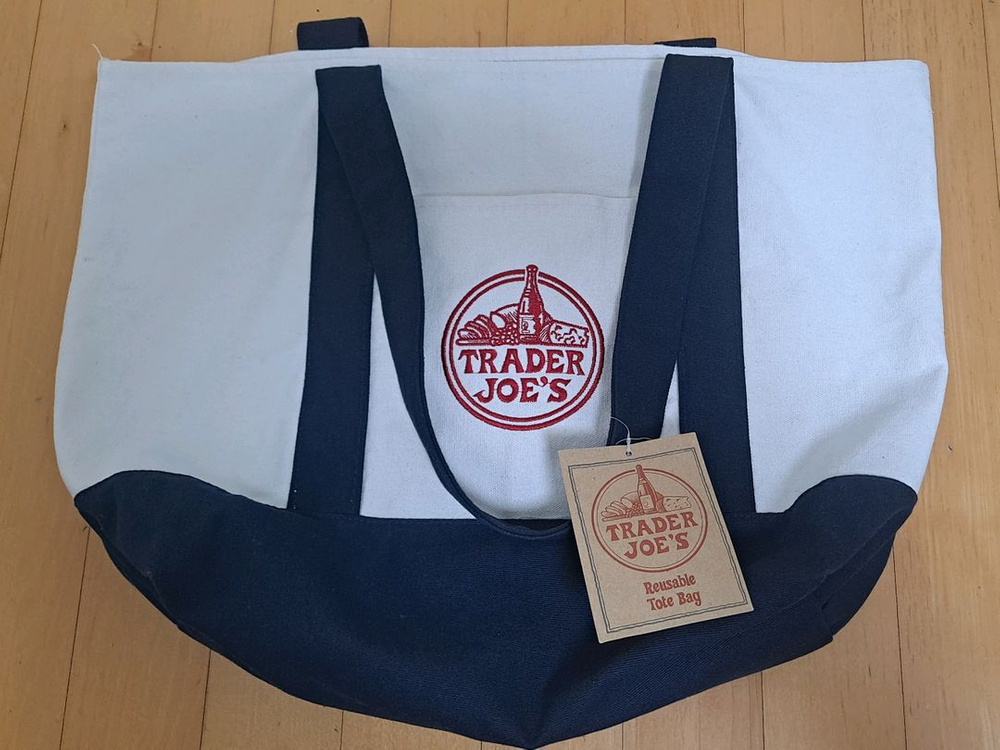 트레이더조 에코백 라지 새제품 이미지