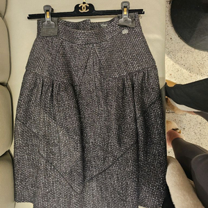 정품))샤넬 트위드 겨울스커트