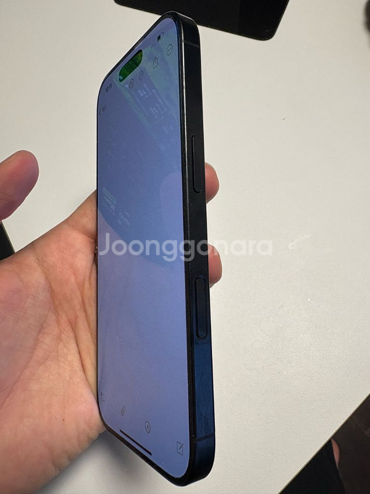 아이폰 16 프로 512GB 블랙 배터리 성능 92% S급 풀박--2