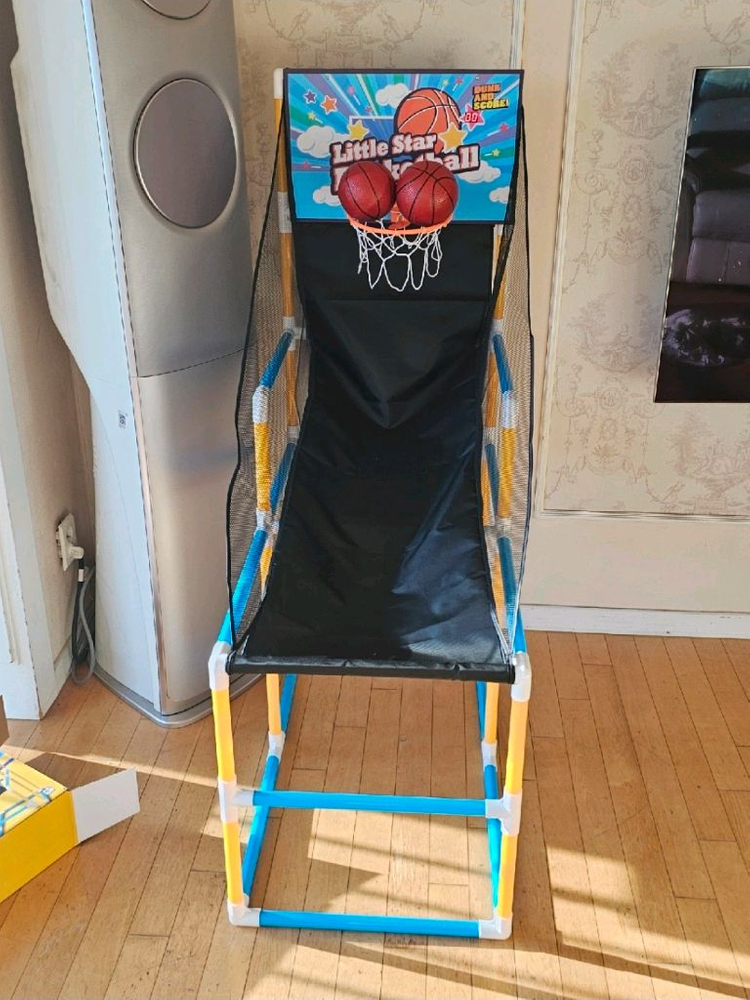 [거의 새것 ]리틀스타 농구 완구--1