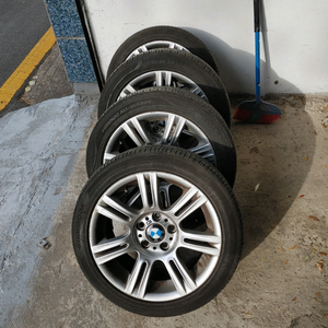 bmw17인치휠 M팩휠+타이어 판매