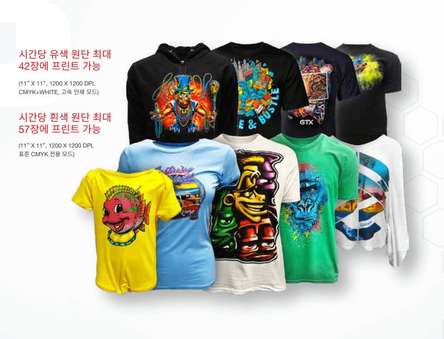 브라더 GTX 424 벌크 의류 프린터 (DTG/DTF 겸용) 이미지