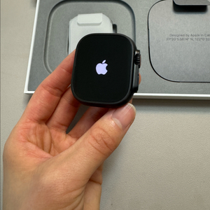 애플워치 울트라2 49mm 블랙티타늄 gps 셀룰러