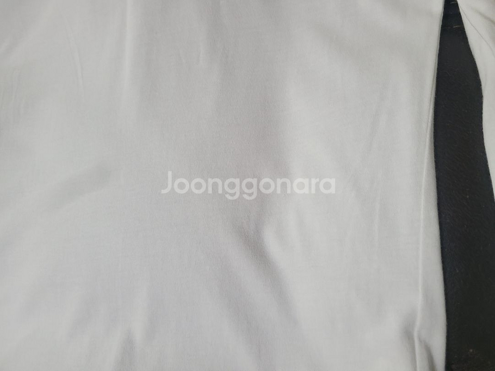 지이크(SIEG) M 흰색 브이넥 긴팔티셔츠 (주)신원(지오지아 엠비오 티아이포맨 커스텀멜로우)--4