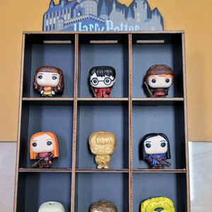 킨더조이 해리포터 퀴디치 피규어 진열장 풀세트 이미지