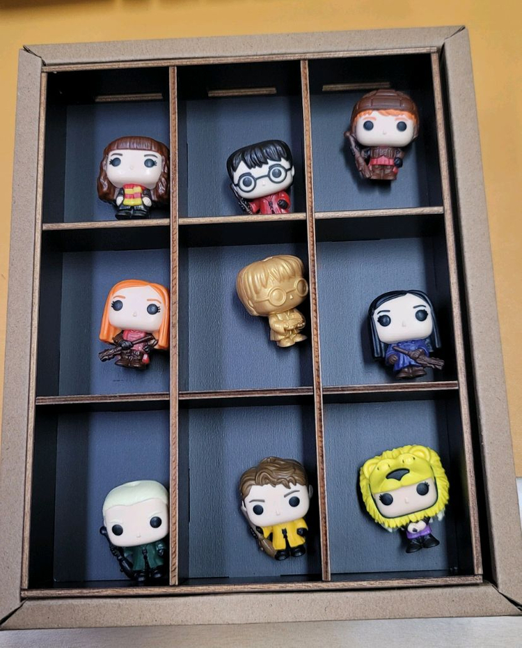 킨더조이 해리포터 퀴디치 피규어 진열장 풀세트 이미지