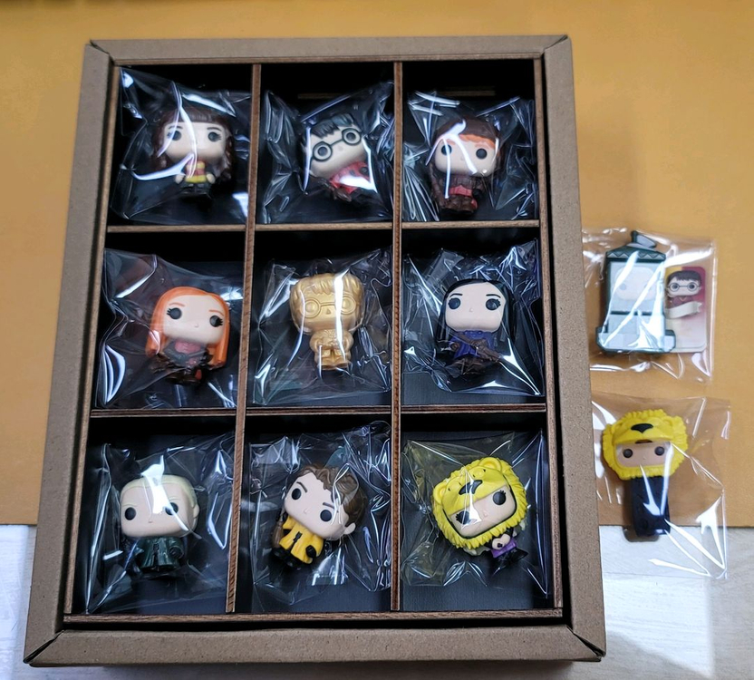 킨더조이 해리포터 퀴디치 피규어 진열장 풀세트 이미지