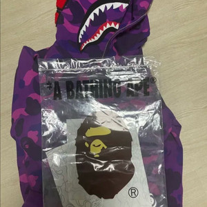 베이프 카모 샤크후드 보라 M