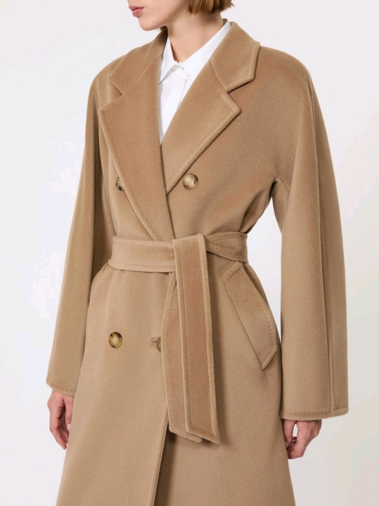 막스마라 마담코트 101801 IT36 카멜 (1회착용 ) 정품인증--1