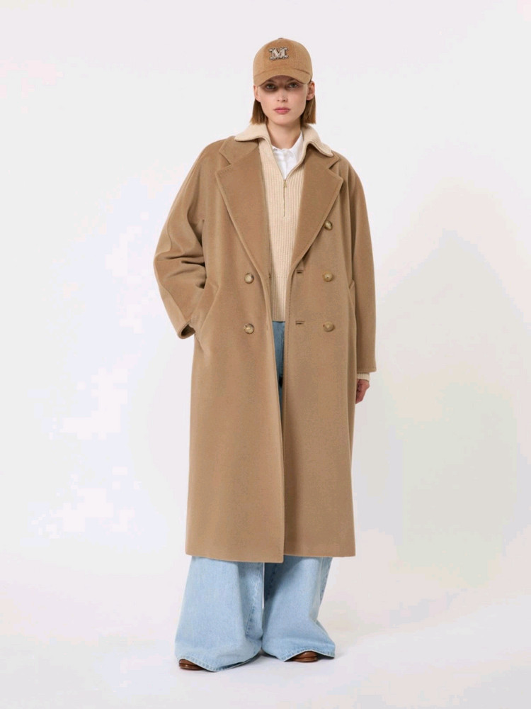 막스마라 마담코트 101801 IT36 카멜 (1회착용 ) 정품인증--2