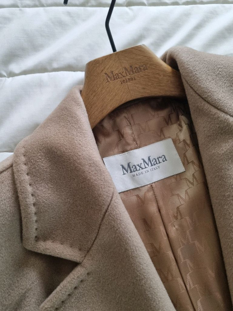 막스마라 마담코트 101801 IT36 카멜 (1회착용 ) 정품인증--4