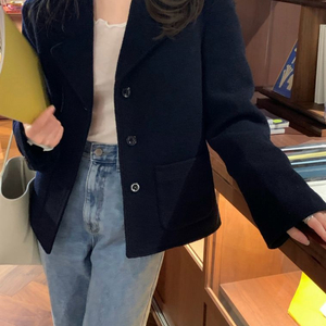 리에뜨 도매택 베티 울 자켓 네이비 새상품