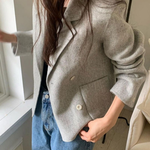 리에뜨 도매택 글로이 핸드메이드 더블 자켓