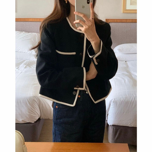 도매택 진심 jinsim 콘트라스트 울자켓