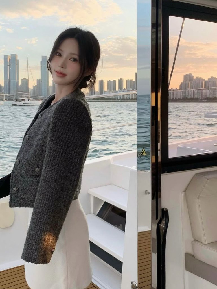 샵미네트 minete bella 벨라 트위드 1회 착용--2