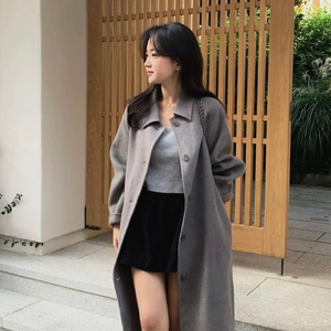 샵보울 shop bowl 캐시미어코트 그레이