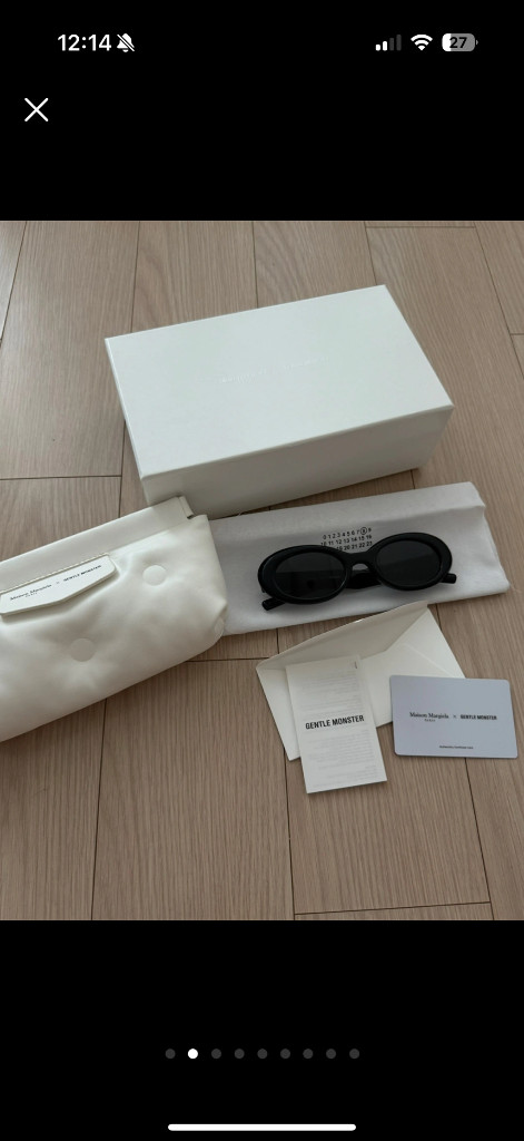 젠틀몬스터X메종 마르지엘라 MM005선글라스 이미지