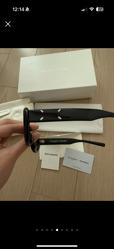 젠틀몬스터X메종 마르지엘라 MM005선글라스 이미지
