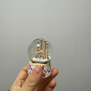 바르셀로나 사그라다 파밀리아 스노우볼 이미지