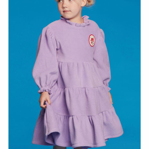 베베드피노 래리폴라플리스티어드 원피스 110 착용샷