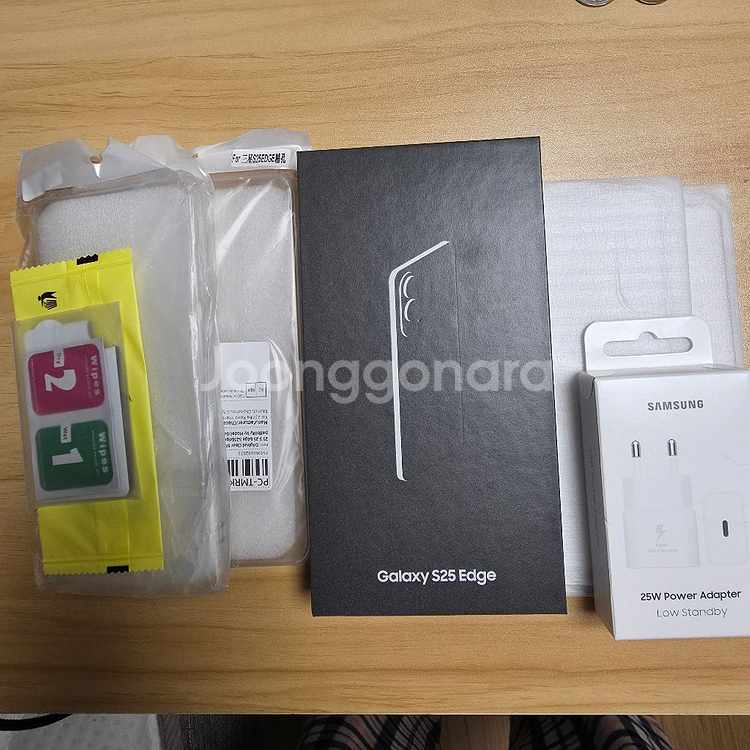 (자급제 미개봉)갤럭시s25 엣지 512GB 블랙--0