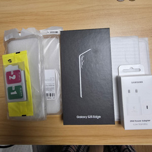 (자급제 미개봉)갤럭시s25 엣지 512GB 블랙