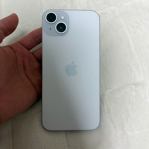 아이폰 15 플러스 128GB 블루 + 애케플 팔아요 배터리100