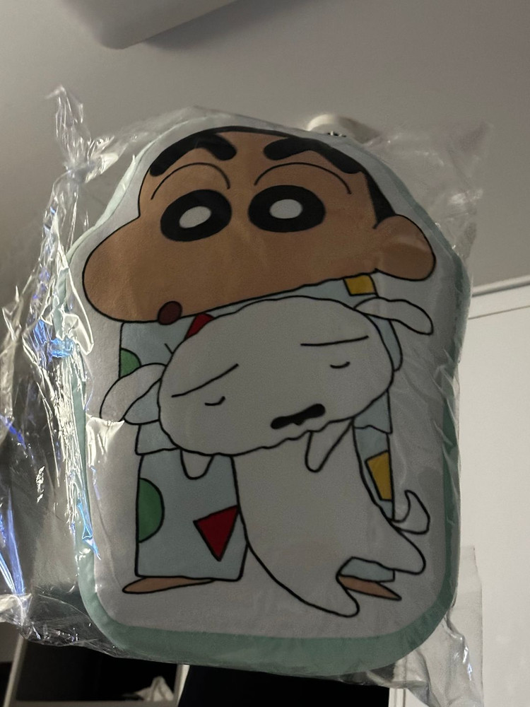 캐릭터 인형 세트(짱구, 대형 도라에몽, 미개봉 라부부, 짱구 쿠션)--2