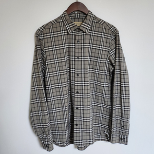 M 버버리 런던 빈티지 체크 코튼 남성 셔츠 8004207