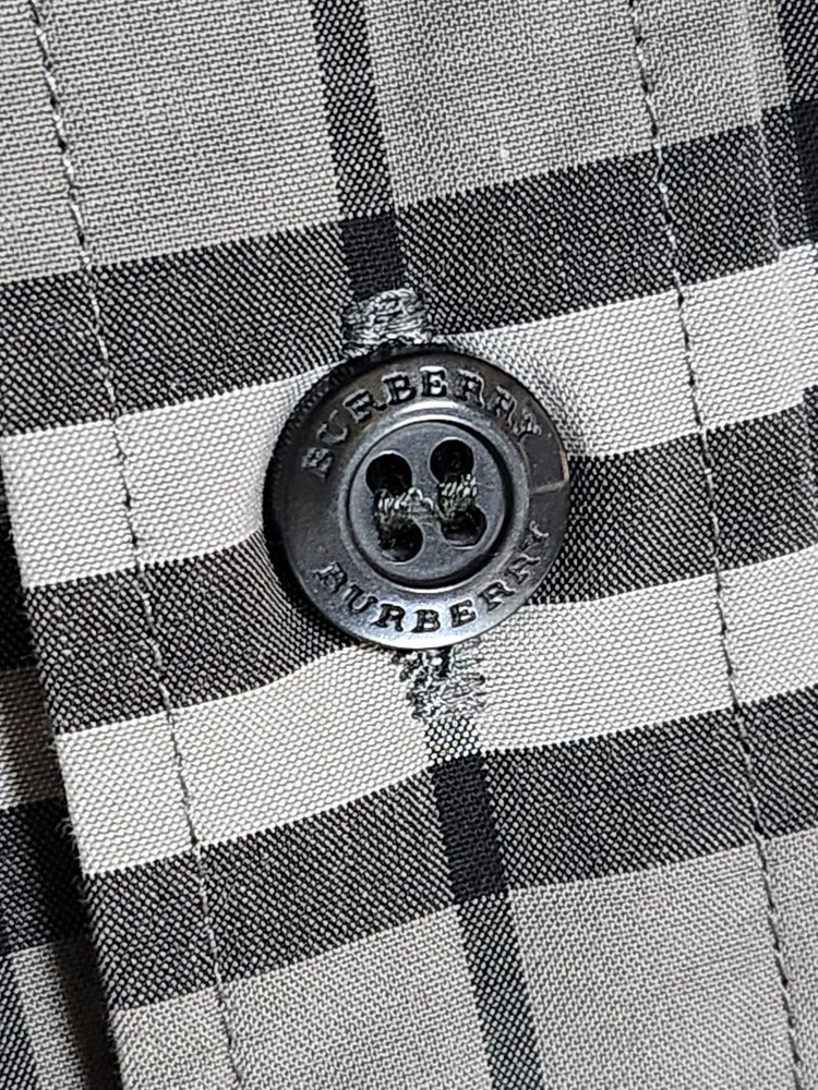M 버버리 런던 빈티지 체크 코튼 남성 셔츠 8004207--2