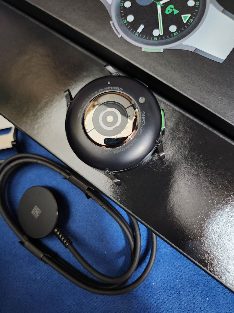 갤럭시워치5 골프 블랙 블루투스 이미지