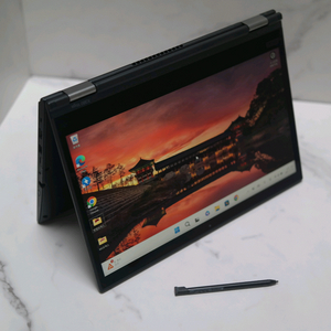 레노버 360도 회전 터치스크린 노트북 i5 8th