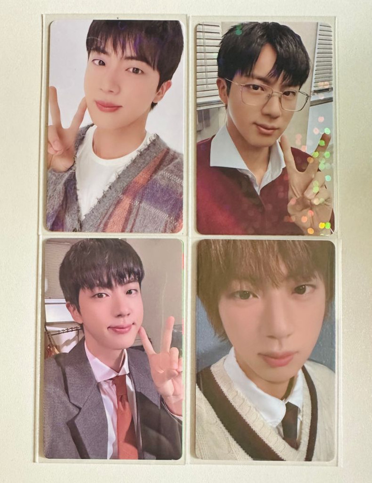 석진 해피 얼리버드 예판 위버스 특전 미공개 포카 이미지