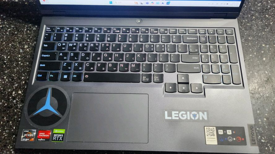 레노버 리전5 프로 게이밍 노트북/램32G,RTX3070 이미지