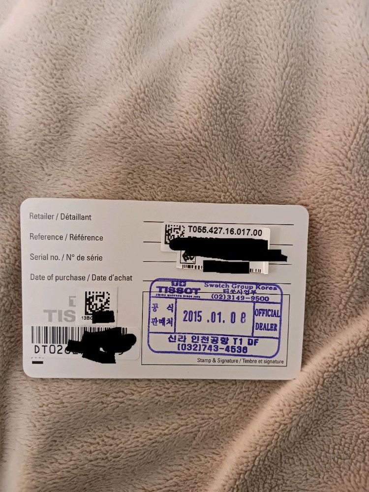 티쏘 prc 200 오토매틱 크로노그래프 이미지