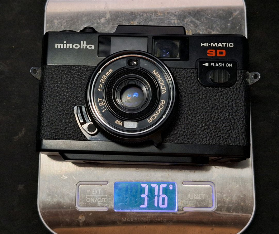 Minolta 미놀타 Hi-Matic SD 하이매틱 필름카메라 빈티지 레트로 로모 앤틱 y2k 필카 감성 인테리어--2