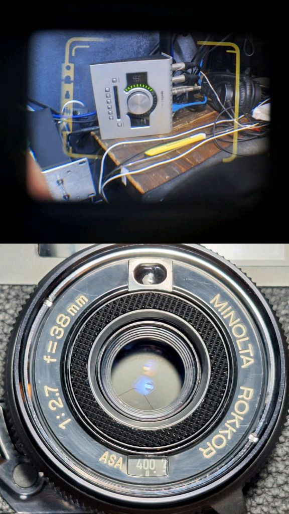 Minolta 미놀타 Hi-Matic SD 하이매틱 필름카메라 빈티지 레트로 로모 앤틱 y2k 필카 감성 인테리어--9