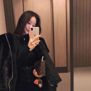 로즈니 누빔 레이어드 패딩 페이크퍼 자켓