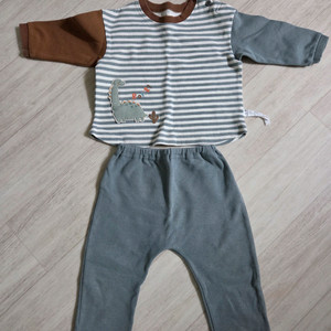 오가닉맘 상하복 90