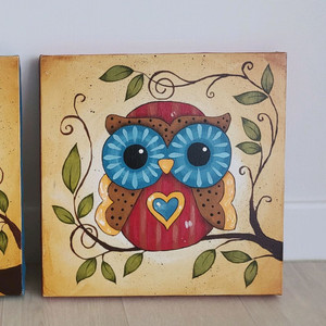 연말할인>새상품]부엉이그림 2번(풍수재물운,학업행운