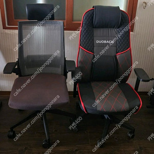 대전-시디즈 T80 , 듀오백 게임즈 G1 게이밍 의자