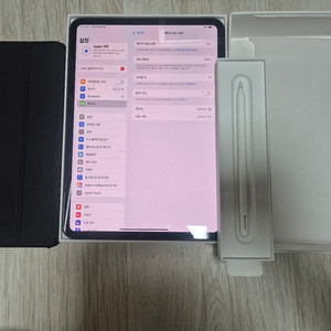 아이패드 프로11 m4 256+애플펜슬 단순개봉급