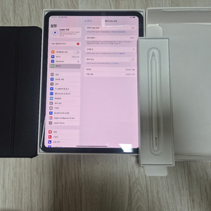 아이패드 프로11 m4 256+애플펜슬 단순개봉급